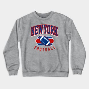 New York Football Vintage Crewneck Sweatshirt